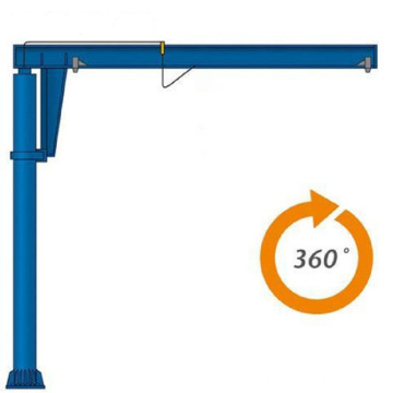 360 Degree Rotationary Workshop Pillar Type Jib Crane